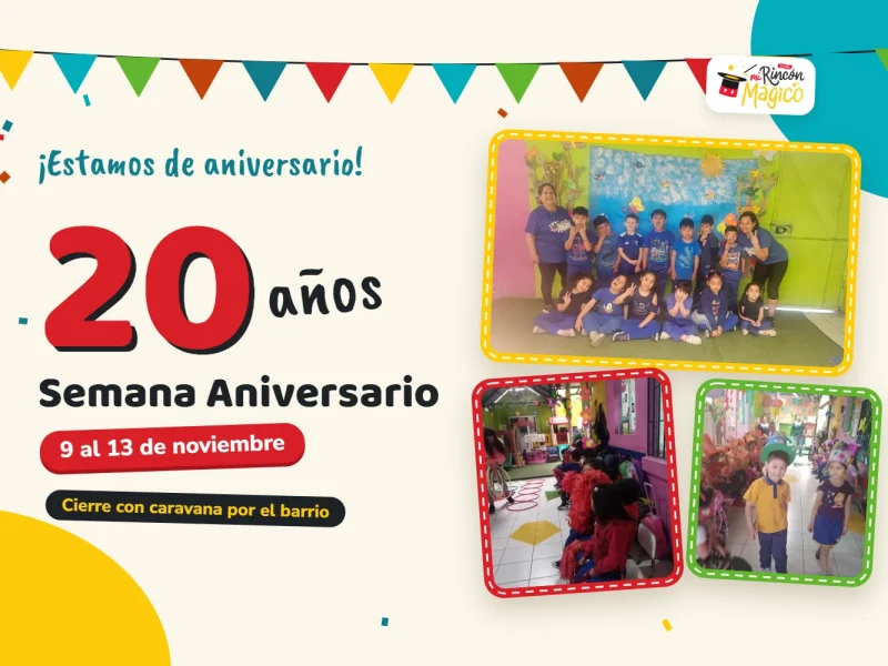 ¡Se viene nuestro aniversario N°20!